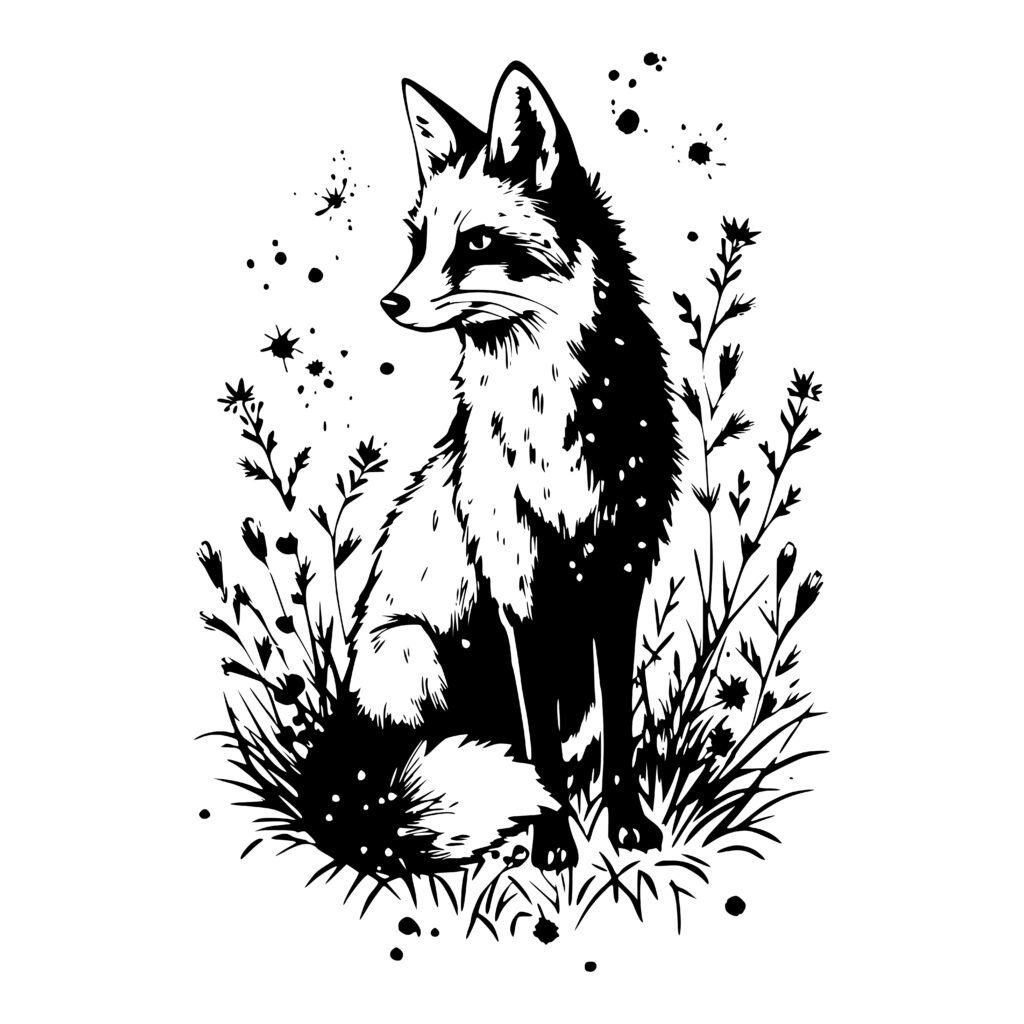 Wild Fox Watcher – Creative Meadow