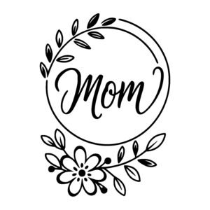 Moms Floral Embrace
