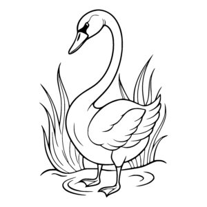 Elegant Swan Stance