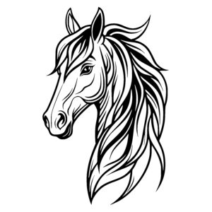 Gallant Horse Head