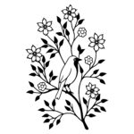 Tranquil Bird Scene