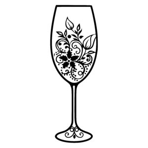 Floral Glass Design