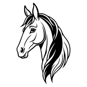 Majestic Horse Head
