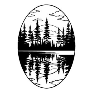 Whispering Pines Reflection