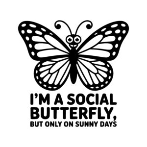 Sunny Social Butterfly