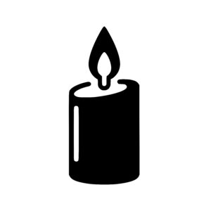 Flickering Wax Light