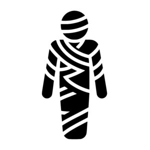 Spiraled Bandage Mummy