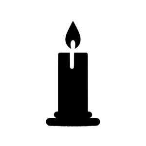 Flame Atop Candle