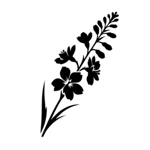 Upright Flower Stem