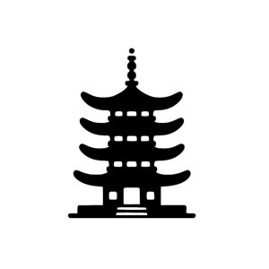 Five-tiered Pagoda Structure