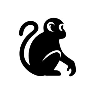 Friendly Sitting Monkey
