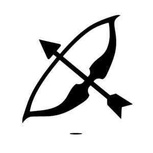Set Bow and Arrow