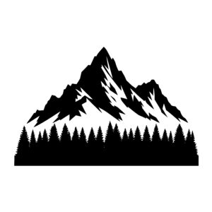 Jagged Peaks and Pines