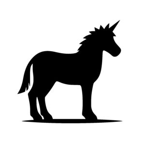 Unicorn Side View