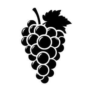 Grapes with Leaf