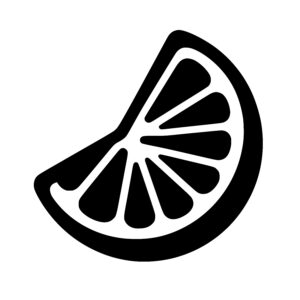Lemon Wedge Slice