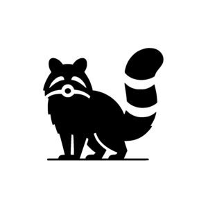 Raccoon in Profile