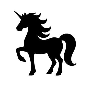 Galloping Unicorn Elegance