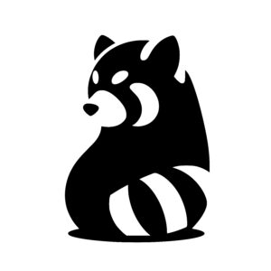 Relaxed Raccoon Sit