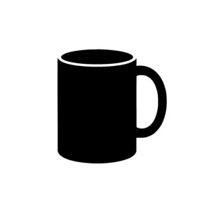 Curved Handle Mug
