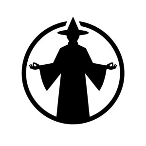Meditative Figure Silhouette