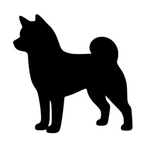 Shiba Inu Silhouette