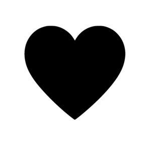 Clear Heart Outline