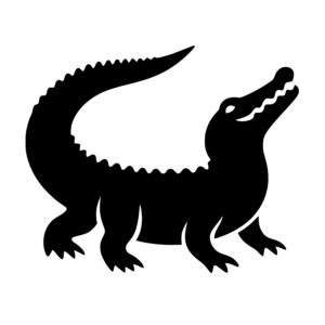 Crocodile Ready to Strike