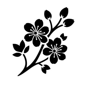 Curving Blossom Branch