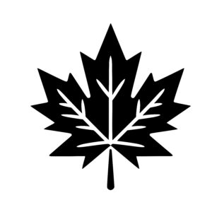 Detailed Maple Leaf