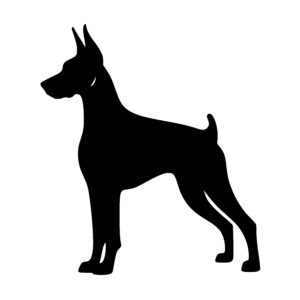 Tall Great Dane Stand