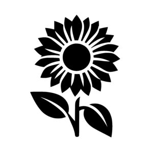 Sunflower Silhouette