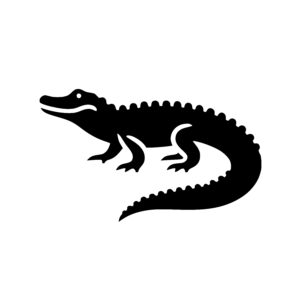 Crocodile Profile View