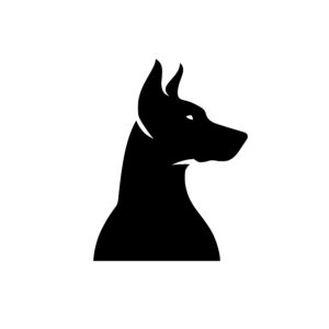 Graceful Dog Silhouette