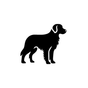 Active Retriever Silhouette