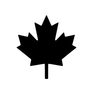 Shaped Maple Leaf