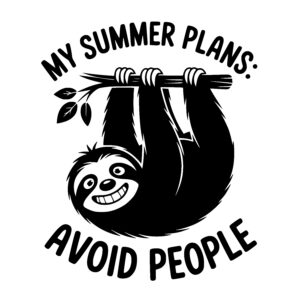 Sloth Summer Vibes