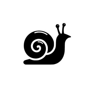 Playful Spiral Snail
