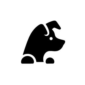 Joyful Dog Silhouette