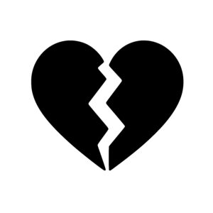 Divided Heart Shape