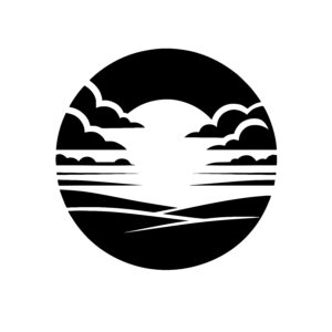 Sunny Horizon Scene