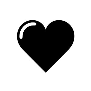 Heart Shape Silhouette