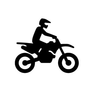 Rider on Motorcycle
