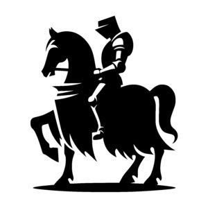 Warrior Riding into Battle