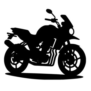 Sporty Motorcycle Profile