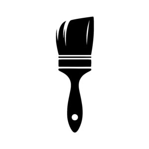 Flat Paint Brush