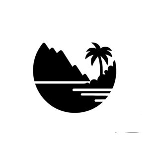 Mountain and Palm Harmony