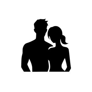 Intimate Duo Silhouette