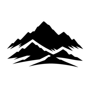 Jagged Mountain Horizon