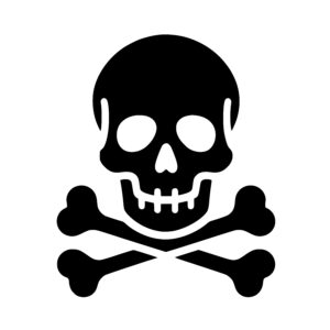 Dangerous Skull Crossbones